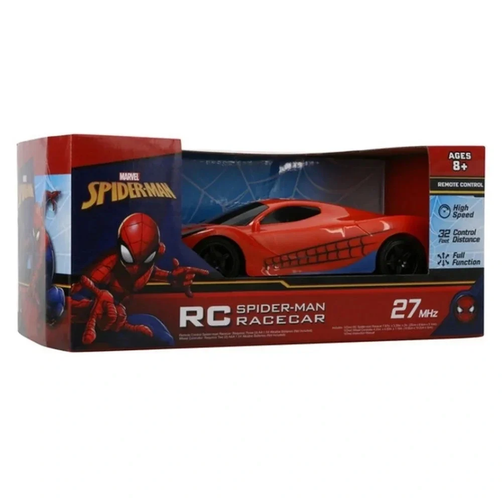 Spider-Man remote control race car boys kids red RC 27 toys children gift access